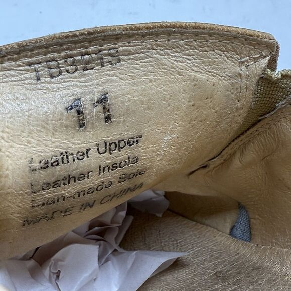 Gravity Defyer GDefy Loafers Mens 11 Tan Brown Leather Slip On Comfort Arch - Picture 12 of 16